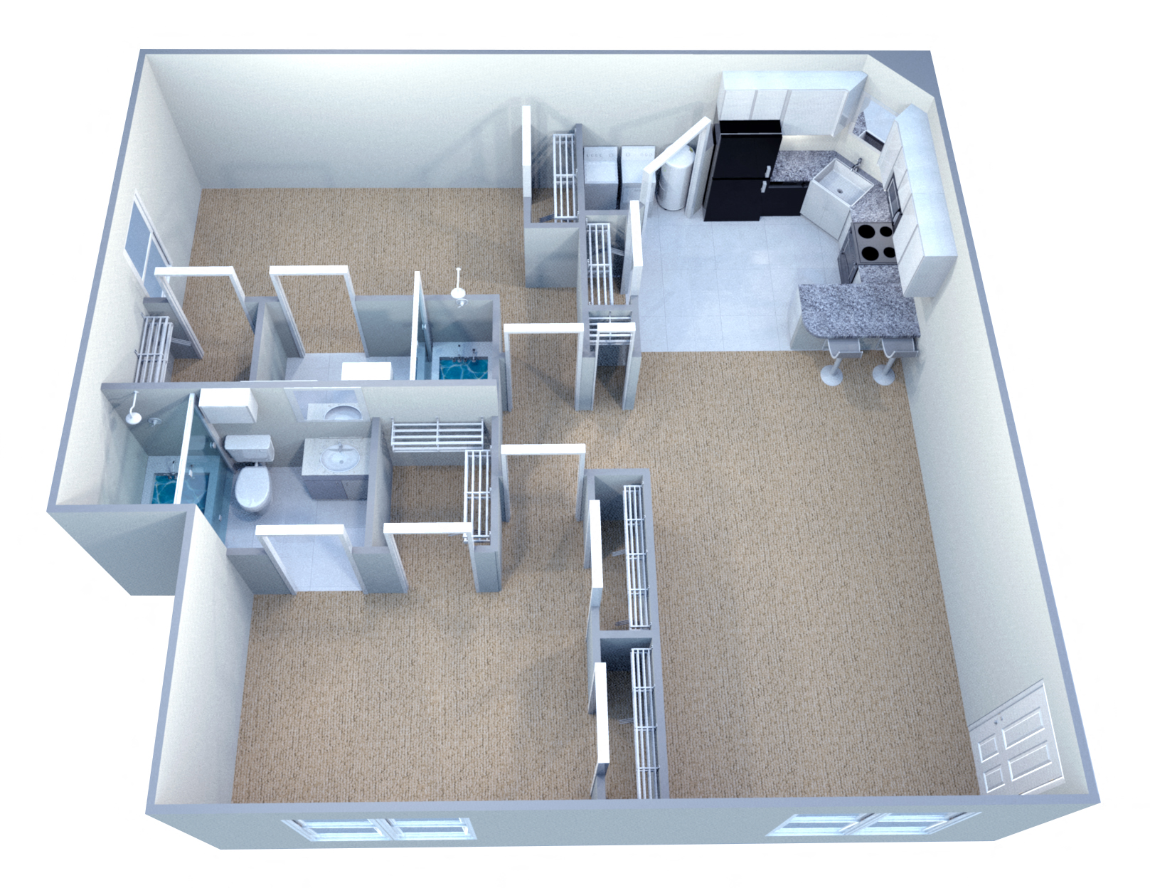 Suite A Floorplan